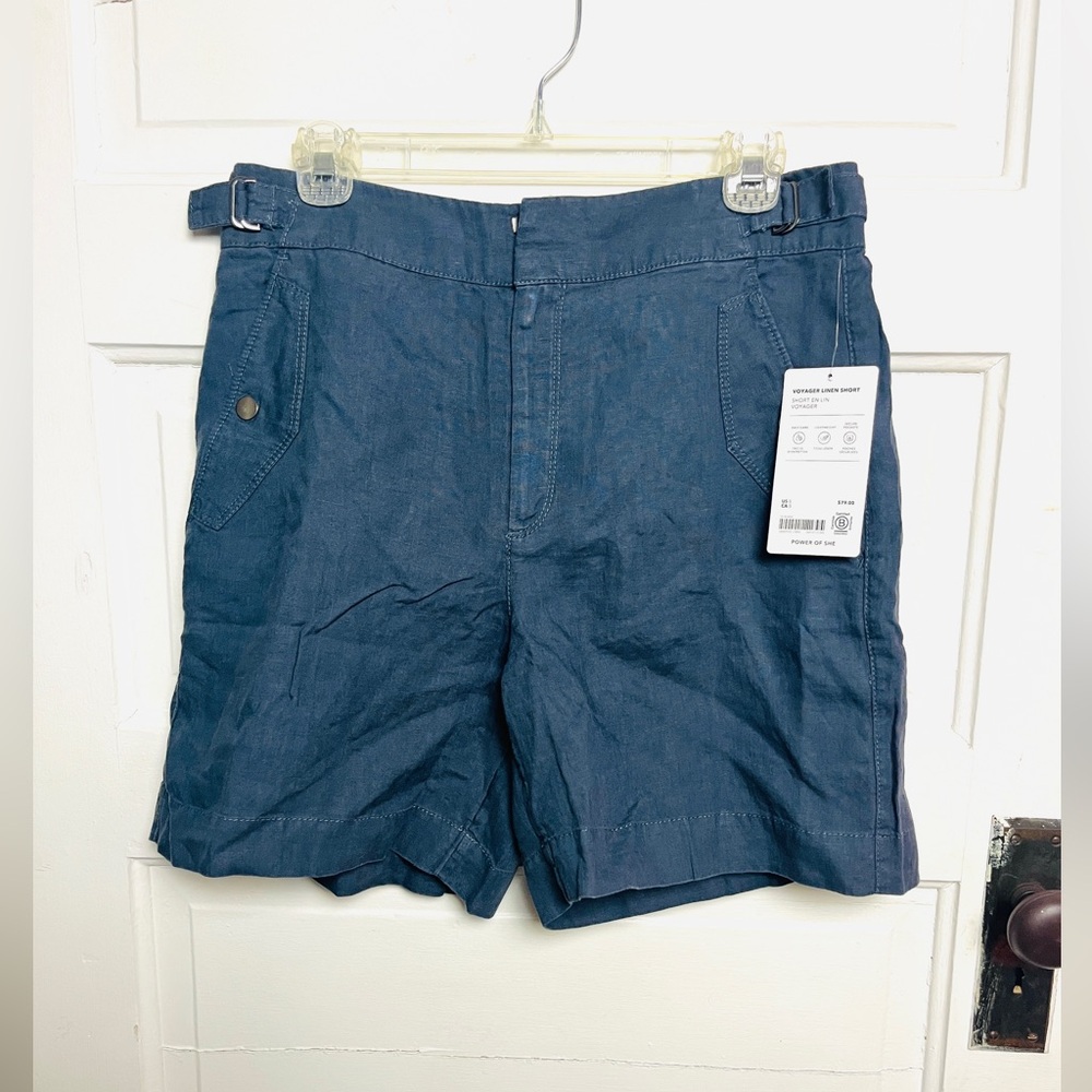 NWT Athleta linen shorts